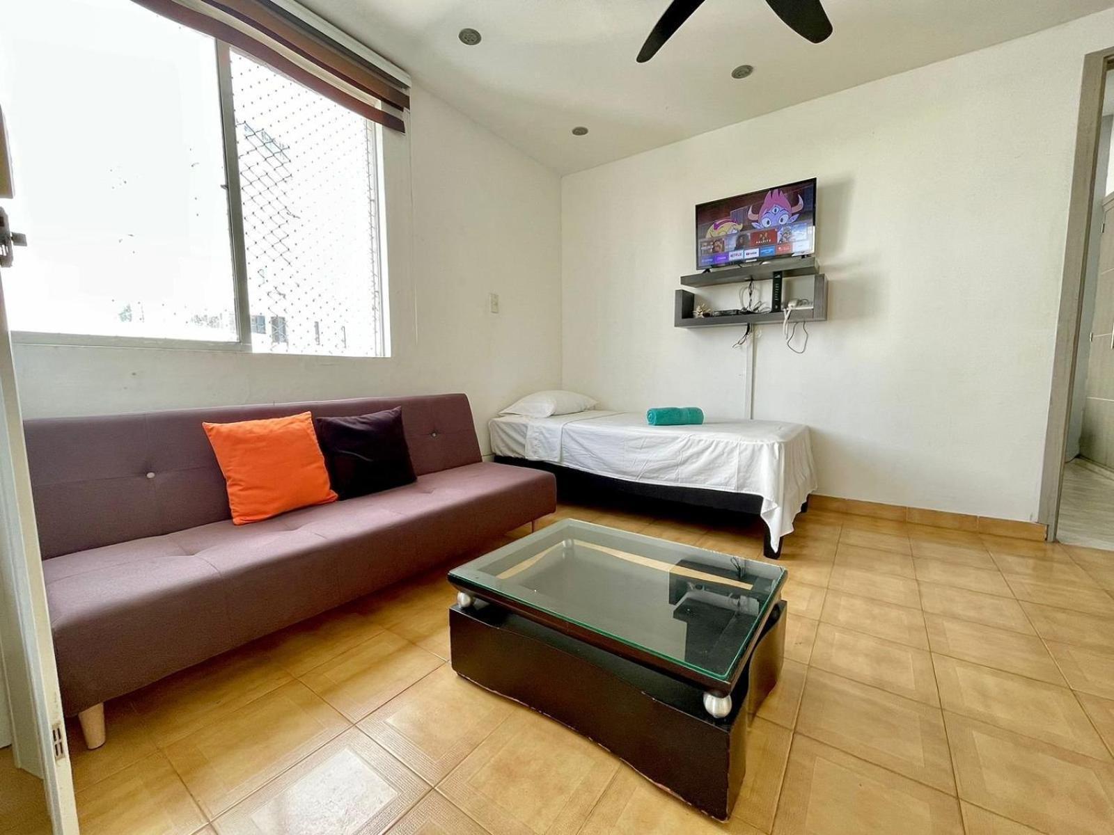 Apartamento Comodo Apto Con Vista Al Mar *